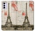 W2108 Eiffel Tower Paris Postcard Hard Case and Leather Flip Case For Motorola Moto G42