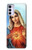 W2420 The Virgin Mary Santa Maria Hard Case and Leather Flip Case For Motorola Moto G42