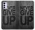 W3367 Never Give Up Hard Case and Leather Flip Case For Motorola Moto G42