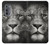 W1352 Lion Face Hard Case and Leather Flip Case For Motorola Edge (2022)