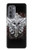 W1434 Skull Wing Tattoo Biker Hard Case and Leather Flip Case For Motorola Edge (2022)