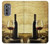 W2042 A Grape Vineyard Grapes Bottle Red Wine Hard Case and Leather Flip Case For Motorola Edge (2022)