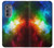 W2312 Colorful Rainbow Space Galaxy Hard Case and Leather Flip Case For Motorola Edge (2022)