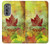 W2523 Canada Autumn Maple Leaf Hard Case and Leather Flip Case For Motorola Edge (2022)