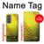 W3031 Yellow Softball Ball Hard Case and Leather Flip Case For Motorola Edge (2022)