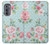 W3494 Vintage Rose Polka Dot Hard Case and Leather Flip Case For Motorola Edge (2022)