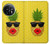 W2443 Funny Pineapple Sunglasses Kiss Hard Case and Leather Flip Case For OnePlus 11