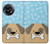 W2669 Cute Dog Paws Bones Cartoon Hard Case and Leather Flip Case For OnePlus 11R