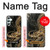 W0426 Gold Dragon Hard Case and Leather Flip Case For Samsung Galaxy A34 5G