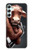 W1271 Crazy Cow Hard Case and Leather Flip Case For Samsung Galaxy A34 5G