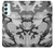 W1721 Snow Camouflage Graphic Printed Hard Case and Leather Flip Case For Samsung Galaxy A34 5G