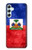W3022 Haiti Flag Hard Case and Leather Flip Case For Samsung Galaxy A34 5G
