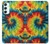 W3459 Tie Dye Hard Case and Leather Flip Case For Samsung Galaxy A34 5G