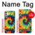 W3459 Tie Dye Hard Case and Leather Flip Case For Samsung Galaxy A34 5G