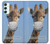 W3806 Funny Giraffe Hard Case and Leather Flip Case For Samsung Galaxy A34 5G