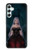 W3847 Lilith Devil Bride Gothic Girl Skull Grim Reaper Hard Case and Leather Flip Case For Samsung Galaxy A34 5G