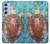 W1424 Sea Turtle Hard Case and Leather Flip Case For Samsung Galaxy A54 5G