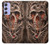 W1675 Skull Blood Tattoo Hard Case and Leather Flip Case For Samsung Galaxy A54 5G