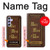 W2824 Once Upon a Time Book Cover Hard Case and Leather Flip Case For Samsung Galaxy A54 5G