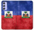 W3022 Haiti Flag Hard Case and Leather Flip Case For Samsung Galaxy A54 5G