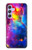 W3371 Nebula Sky Hard Case and Leather Flip Case For Samsung Galaxy A54 5G