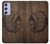 W3443 Indian Head Hard Case and Leather Flip Case For Samsung Galaxy A54 5G