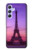 W3447 Eiffel Paris Sunset Hard Case and Leather Flip Case For Samsung Galaxy A54 5G