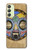 W0965 African Baluba Mask Hard Case and Leather Flip Case For Samsung Galaxy A24 4G