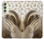 W3559 Sloth Pattern Hard Case and Leather Flip Case For Samsung Galaxy A24 4G