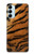 W2962 Tiger Stripes Graphic Printed Hard Case and Leather Flip Case For Samsung Galaxy M14