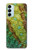 W3057 Lizard Skin Graphic Printed Hard Case and Leather Flip Case For Samsung Galaxy M14