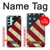 W3295 US National Flag Hard Case and Leather Flip Case For Samsung Galaxy M14