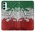 W3318 Italy Flag Vintage Football Graphic Hard Case and Leather Flip Case For Samsung Galaxy M14