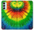 W3422 Tie Dye Hard Case and Leather Flip Case For Samsung Galaxy M14