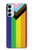 W3846 Pride Flag LGBT Hard Case and Leather Flip Case For Samsung Galaxy M14