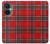 W2374 Tartan Red Pattern Hard Case and Leather Flip Case For OnePlus Nord CE 3 Lite, Nord N30 5G