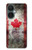 W2490 Canada Maple Leaf Flag Texture Hard Case and Leather Flip Case For OnePlus Nord CE 3 Lite, Nord N30 5G