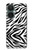 W3056 Zebra Skin Texture Graphic Printed Hard Case and Leather Flip Case For OnePlus Nord CE 3 Lite, Nord N30 5G