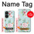 W3494 Vintage Rose Polka Dot Hard Case and Leather Flip Case For OnePlus Nord CE 3 Lite, Nord N30 5G