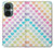 W3499 Colorful Heart Pattern Hard Case and Leather Flip Case For OnePlus Nord CE 3 Lite, Nord N30 5G