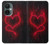 W3682 Devil Heart Hard Case and Leather Flip Case For OnePlus Nord CE 3 Lite, Nord N30 5G