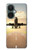 W3837 Airplane Take off Sunrise Hard Case and Leather Flip Case For OnePlus Nord CE 3 Lite, Nord N30 5G