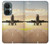 W3837 Airplane Take off Sunrise Hard Case and Leather Flip Case For OnePlus Nord CE 3 Lite, Nord N30 5G