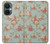 W3910 Vintage Rose Hard Case and Leather Flip Case For OnePlus Nord CE 3 Lite, Nord N30 5G