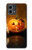 W1083 Pumpkin Spider Candles Halloween Hard Case and Leather Flip Case For Motorola Moto G Stylus 5G (2023)