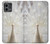 W1980 White Peacock Hard Case and Leather Flip Case For Motorola Moto G Stylus 5G (2023)