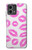 W2214 Pink Lips Kisses Hard Case and Leather Flip Case For Motorola Moto G Stylus 5G (2023)