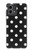 W2299 Black Polka Dots Hard Case and Leather Flip Case For Motorola Moto G Stylus 5G (2023)