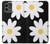 W2315 Daisy White Flowers Hard Case and Leather Flip Case For Motorola Moto G Stylus 5G (2023)