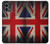 W2894 Vintage British Flag Hard Case and Leather Flip Case For Motorola Moto G Stylus 5G (2023)